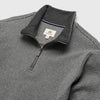 Bobby Fleece Quarter Zip - Charcoal Heather