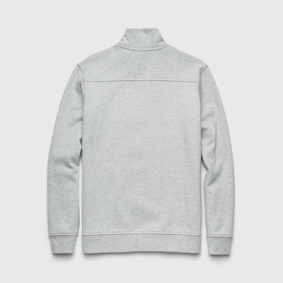 Bobby Melange Quarter Zip - Heather Grey - Surfside Supply