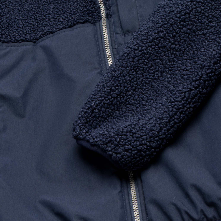 Steve Sherpa Jacket - Navy Blazer - Surfside Supply Co. – Surfside