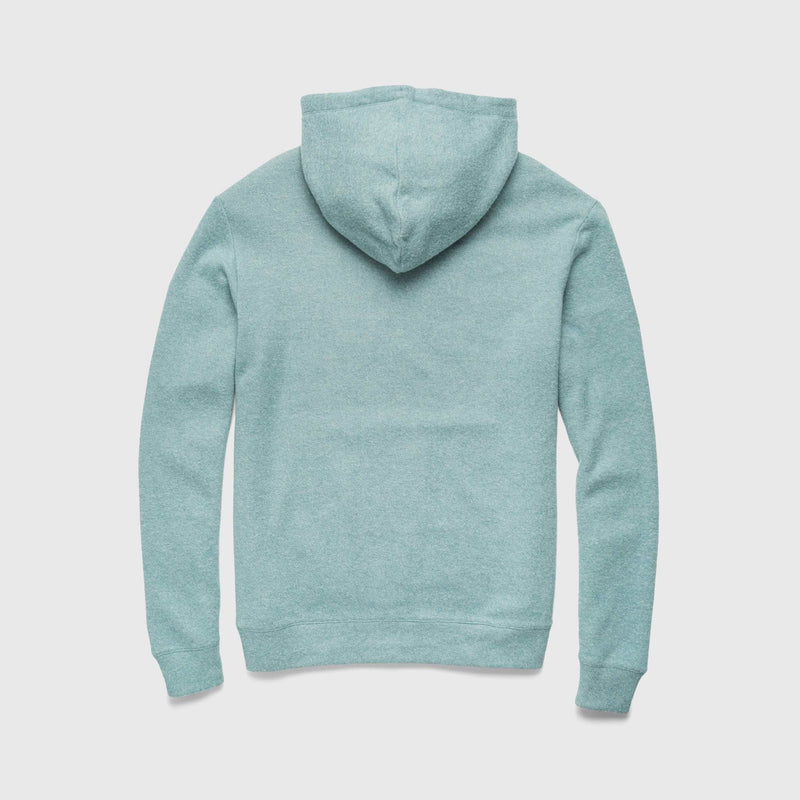 Justin Cashmist Fleece Hoodie - Aqua Heather