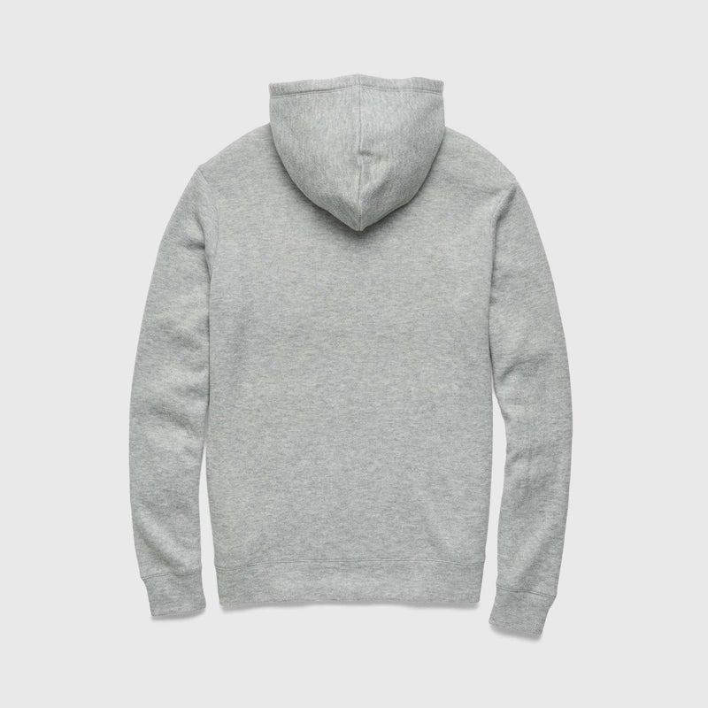 Justin Cashmist Fleece Hoodie - Heather Grey