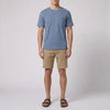 Andrew 7.5" Stretch Twill Short - Chinchilla