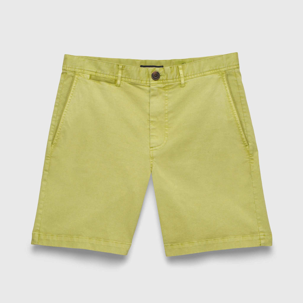 Andrew Stretch Twill Short - Leaf Green - Surfside Supply Co