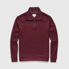 Bobby Cashmist Fleece Quarter Zip - Cabernet Heather