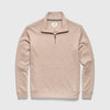 Bobby Cashmist Fleece Quarter Zip - Camel Heather
