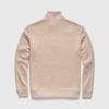 Bobby Cashmist Fleece Quarter Zip - Camel Heather