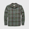 Brian Flannel Plaid Shirt - Agave Green