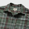 Brian Flannel Plaid Shirt - Agave Green