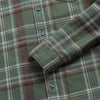 Brian Flannel Plaid Shirt - Agave Green