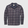 Brian Twill Plaid Shirt - Blue Grey Combo