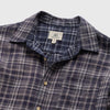 Brian Twill Plaid Shirt - Blue Grey Combo