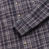 Brian Twill Plaid Shirt - Blue Grey Combo
