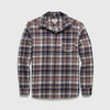 Brian Flannel Plaid Shirt - Brown Combo