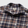 Brian Flannel Plaid Shirt - Brown Combo