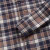 Brian Flannel Plaid Shirt - Brown Combo