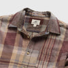 Brian Twill Plaid Shirt - Green Brown Combo