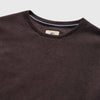 Butch Cashmist Crewneck - Dark Brown Heather