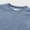 Butch Cashmist Crewneck - Slate Blue Heather