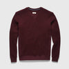 Butch Waffle Fleece Crewneck - Cabernet Heather