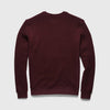 Butch Waffle Fleece Crewneck - Cabernet Heather