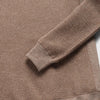 Butch Waffle Fleece Crewneck - Camel Heather