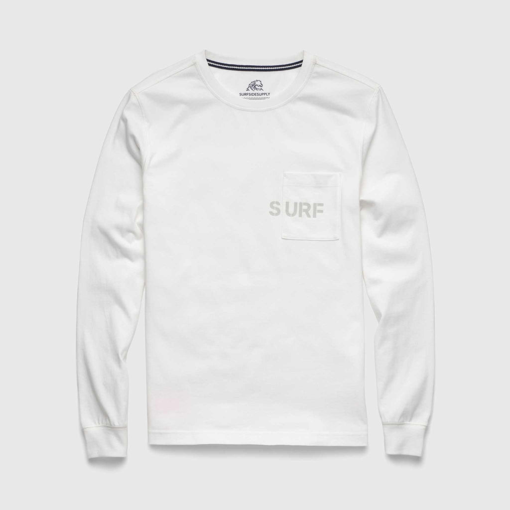 Chris Surf Tee - White - Surfside Supply Co. – Surfside Supply Co.