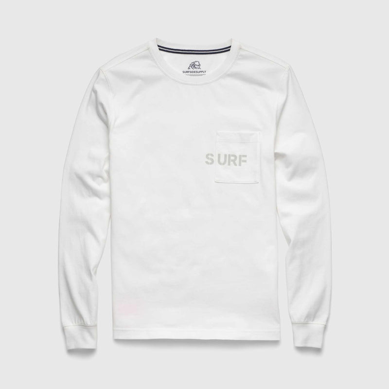 Chris Surf Tee - White - Surfside Supply Co. – Surfside Supply Co.