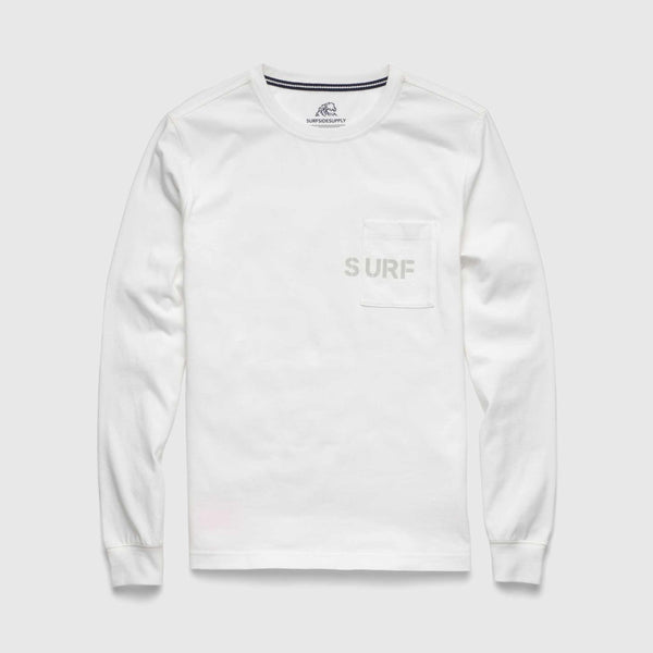 Chris Surf Tee - White - Surfside Supply Co. – Surfside Supply Co.