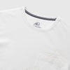 Chris Embroidered Tee - White