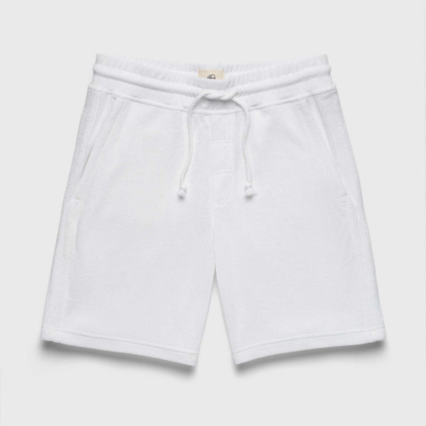Chuck Saltwater Terry Short - White - Surfside Supply Co