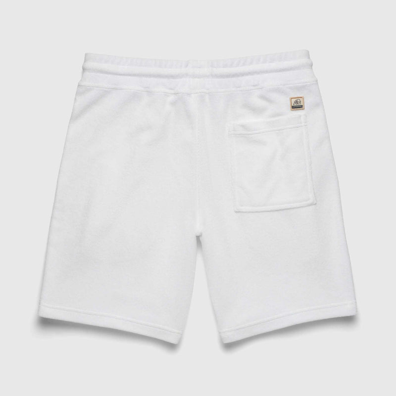 Chuck Saltwater Terry Short - White - Surfside Supply Co