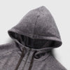 Danny Full-Zip Cashmist Fleece Hoodie - Charcoal Heather
