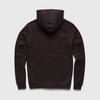 Danny Full-Zip Cashmist Fleece Hoodie - Dark Brown Heather