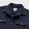 Dylan Waffle Fleece Shirt Jacket - Navy Heather