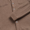 Dylan Waffle Fleece Overshirt - Camel Heather