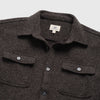Dylan Waffle Fleece Overshirt - Charcoal Heather