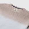 Eddie Dip-Dye Knit Sweater - Silver Gray