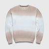 Eddie Dip-Dye Knit Sweater - Silver Gray