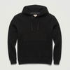 Ivan Waffle Fleece Hoodie - Black