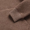 Ivan Waffle Fleece Hoodie - Camel Heather
