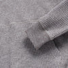 Ivan Waffle Fleece Hoodie - Heather Grey