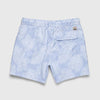 Jimmy 5" Stripe Floral Volley - Blue