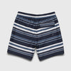Jimmy 6.5" Stripe Volley - Navy Stripe