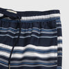 Jimmy 6.5" Stripe Volley - Navy Stripe