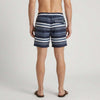 Jimmy 6.5" Stripe Volley - Navy Stripe