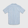 Joey Stripe Shirt - Cendre Blue