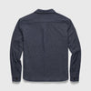 Louis Soft Herringbone Overshirt - Navy