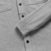 Louis Soft Herringbone Overshirt - Sugar Swizzle