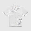 Mariner Saltwater Terry Camp Collar Shirt - Brilliant White