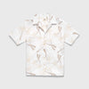Mariner Palm Camp Collar Shirt - White
